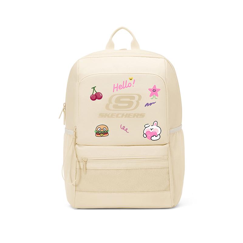 

Большой женский рюкзак из полиэстера разноцветный Skechers, желтый