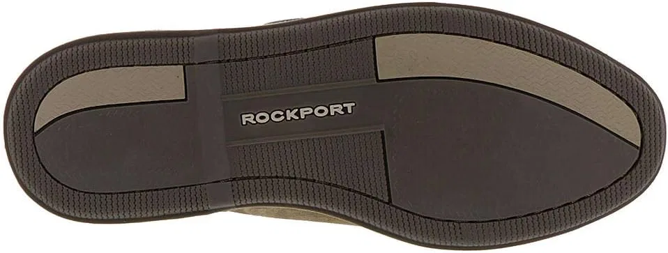 Мужские лоферы Rockport Ports of Call Perth K54692, коричневый (DK Brown Pull Up) — фото 4