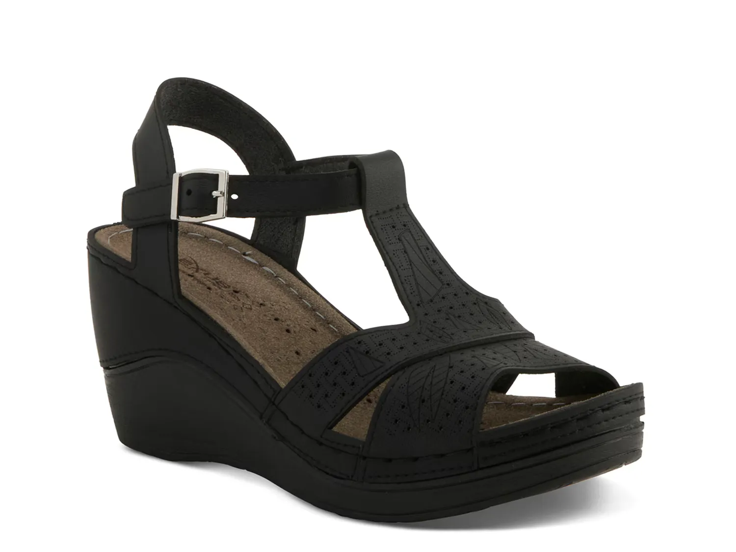 

Сандалии Natala Wedge Sandal Flexus By Spring Step, черный