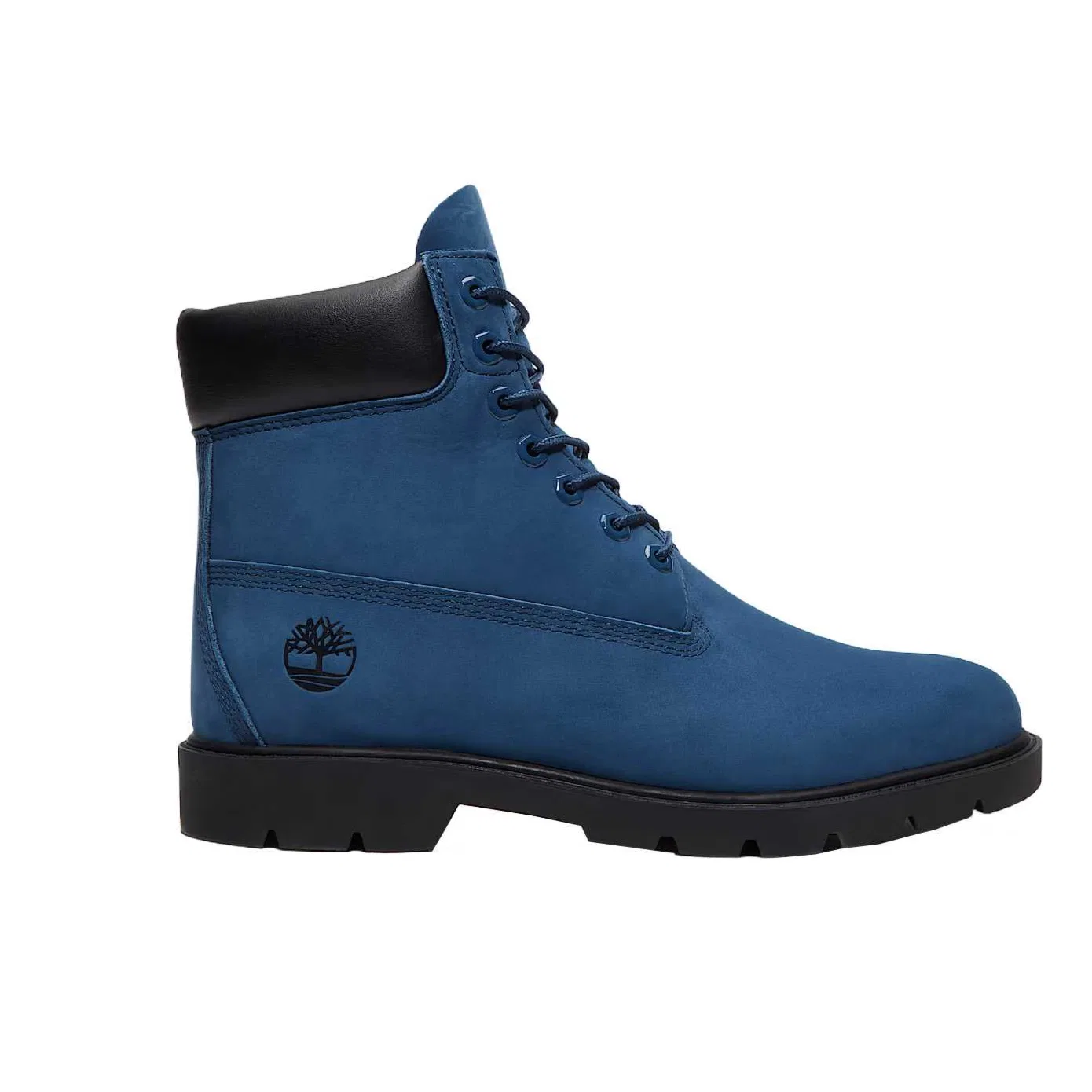 Ботинки Timberland Classic 6 Inch Dark Blue Nubuck — фото 3