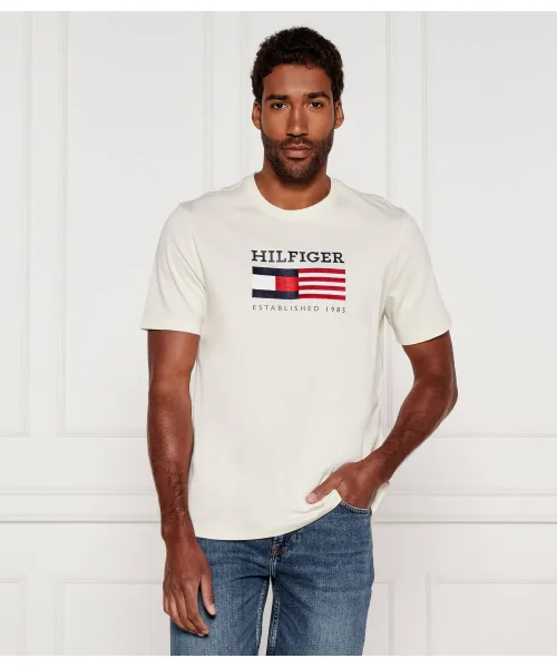 

Футболка Regular fit Tommy Hilfiger, бежевый
