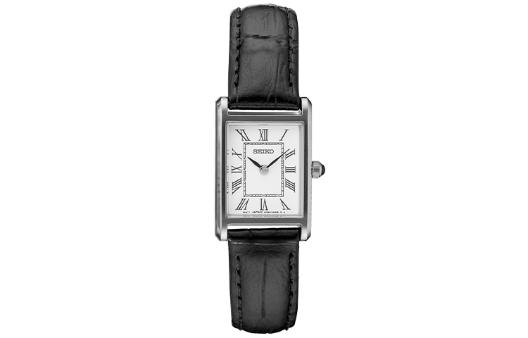 

SEIKO Часы Quartz Movement Leather Strap Watch Women's Watch White Dial SWR053