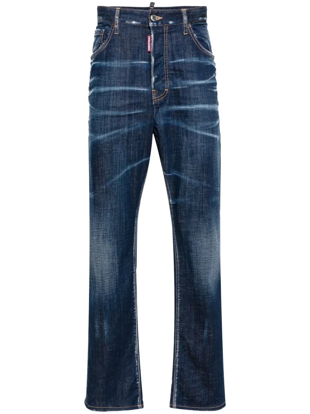 

Джинсы скинни средней посадки DSQUARED2, синий