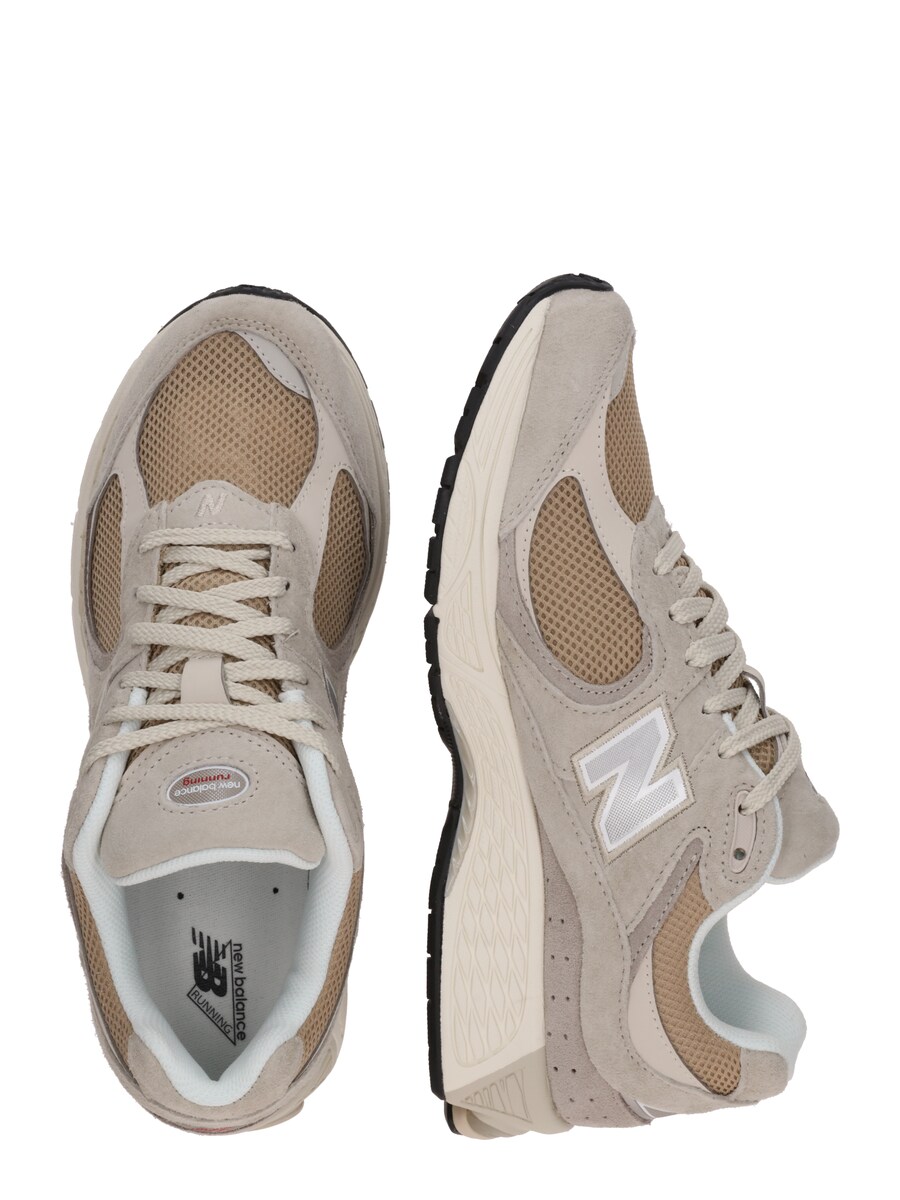 Кроссовки new balance 2002, цвет Taupe/Dark grey — фото 2