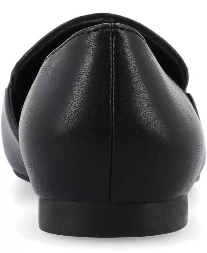 Женские мокасины Kennza Cut Out Slip On Journee Collection, черный — фото 3