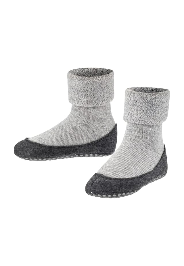 

Мини-Тапочки Cosyshoe из мериносовой шерсти нескользящие для детей Falke, серый