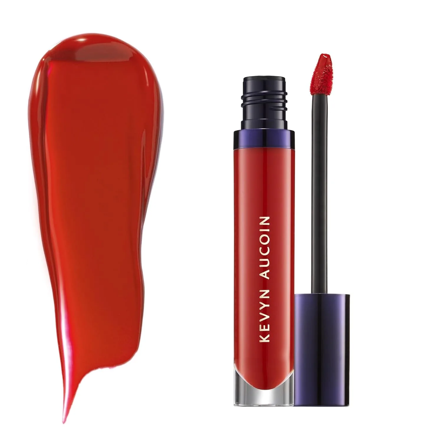 Помада Kevyn Aucoin Velvet Lip Paint: матовое покрытие на весь день. Не размазывается, обладает высокой пигментацией, быстро сохнет, невесомая формула. Сделано в Италии., STUNNING