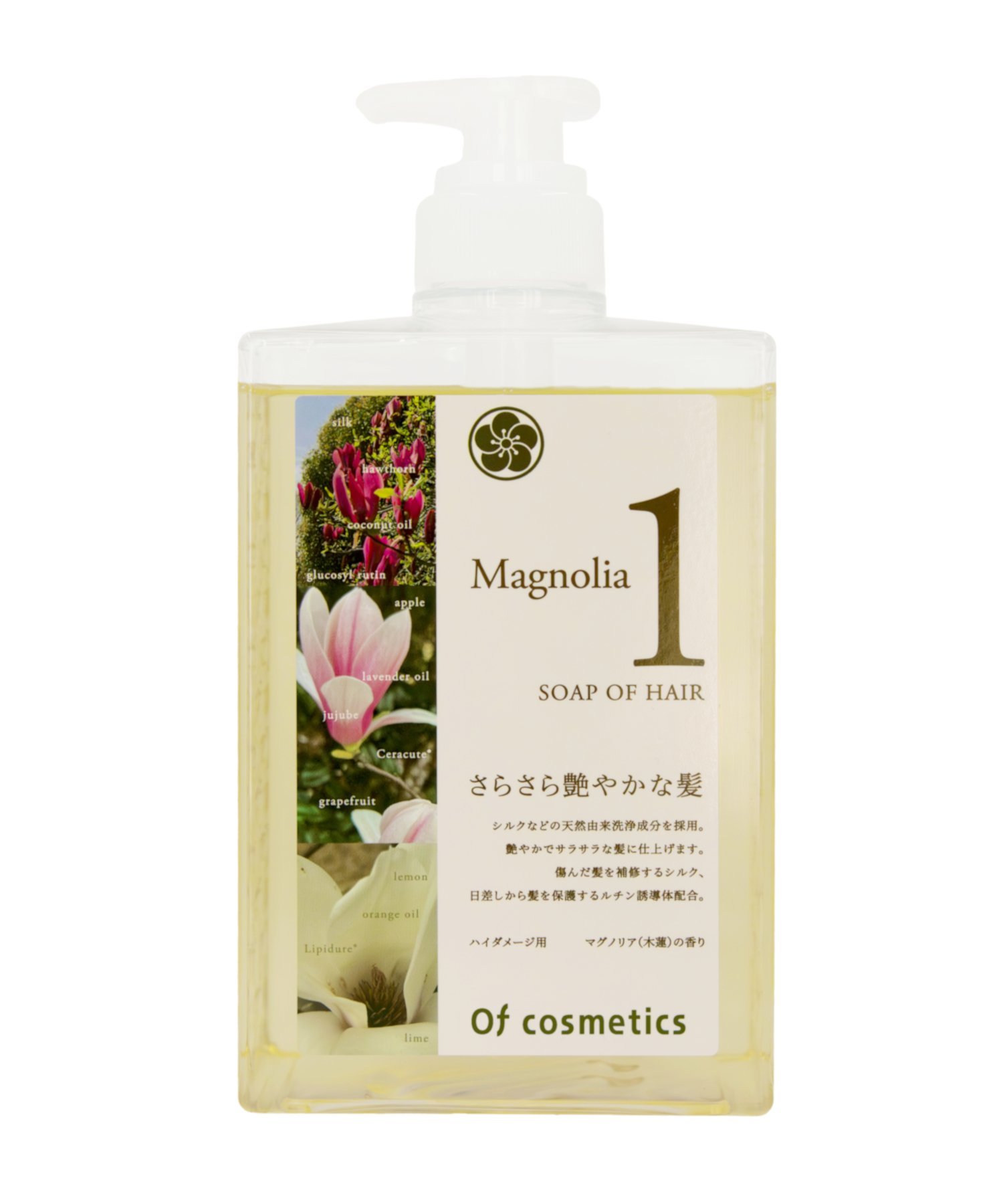 Мыло для волос Soap of Hair 1-Ma, большая бутылка, шампунь с ароматом магнолии. Of Cosmetics, others