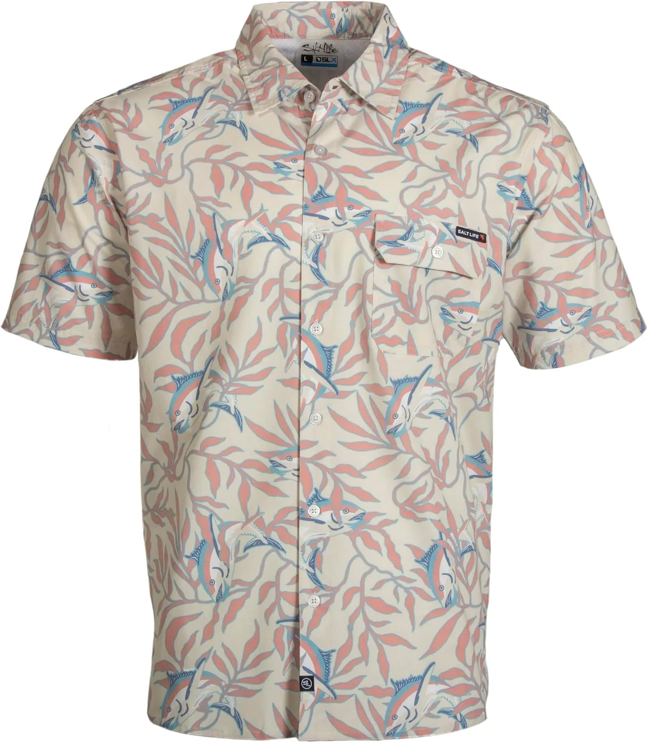 

Salt Life мужская футболка Hide N' Sea с коротким рукавом Performance Fit