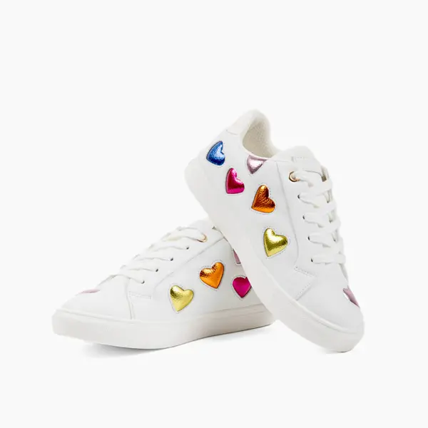 

Кроссовки Kurt Geiger Mini Lane Love — Little Kid/Big Kid, белый