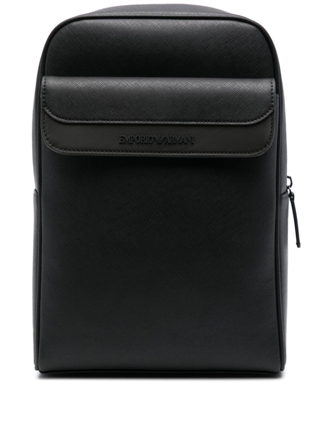 

Emporio Armani рюкзак из сафьяновой кожи, черный