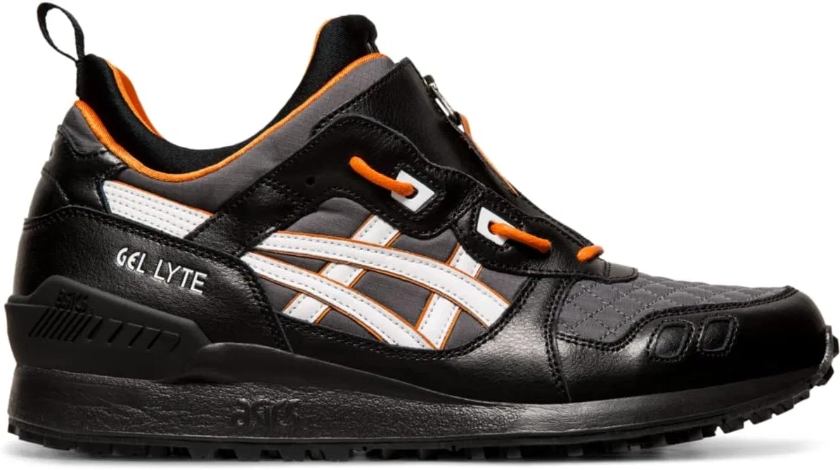 Мужские кроссовки Asics Tiger Gel-Lyte MT Zip для активного отдыха, Black White