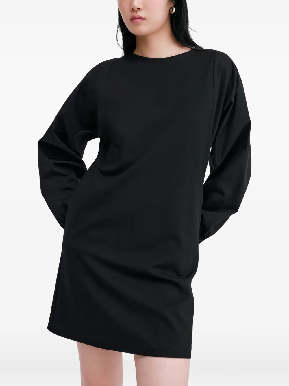 

Платье мини Patti с рукавами бишоп Marcella, черный