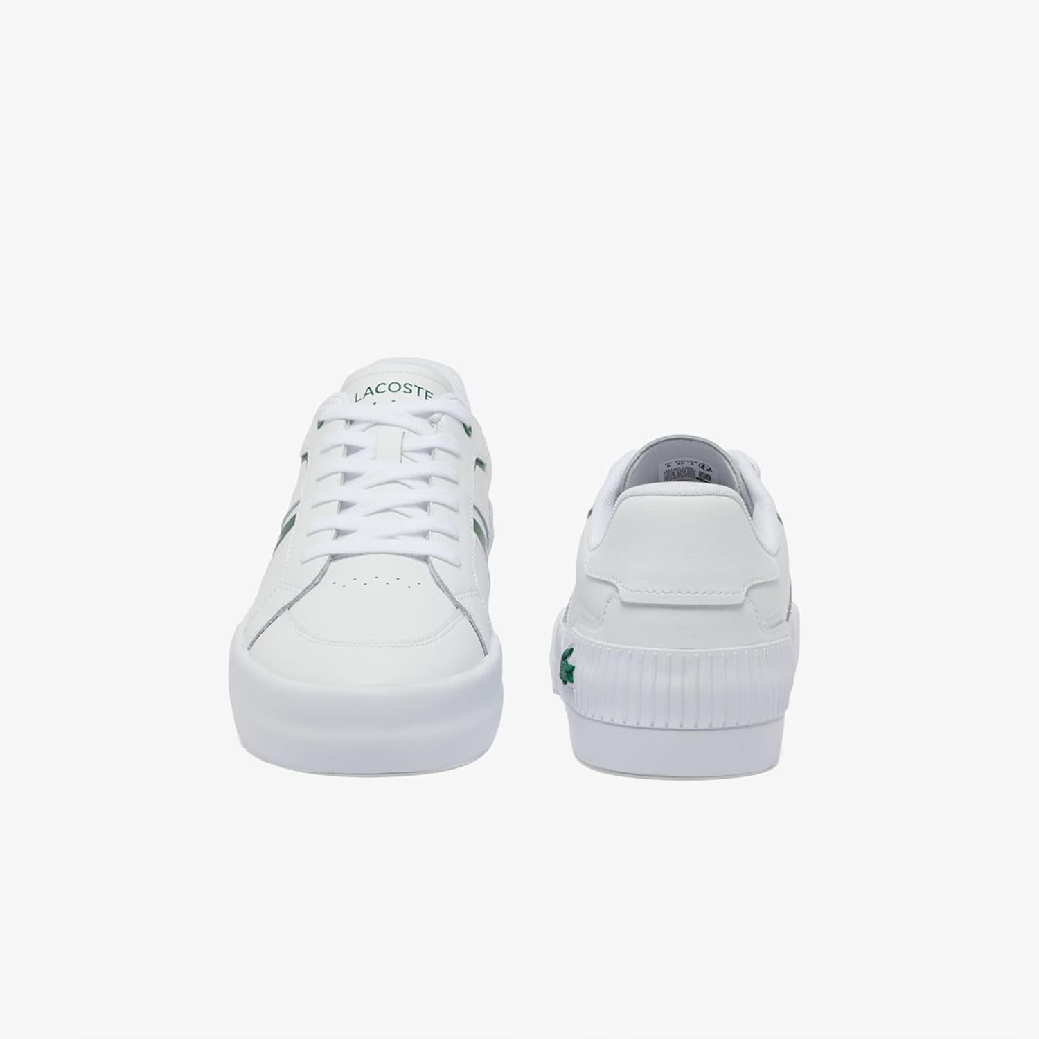 Мужские кроссовки Lacoste L004, белый/зеленый — фото 2