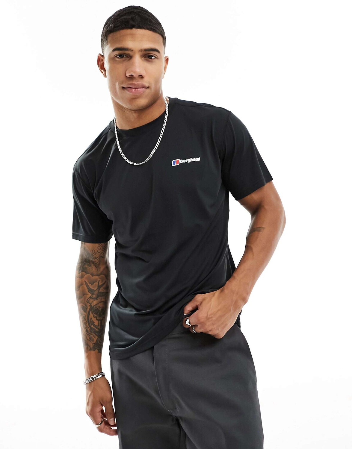

Черная футболка с короткими рукавами Berghaus Wayside