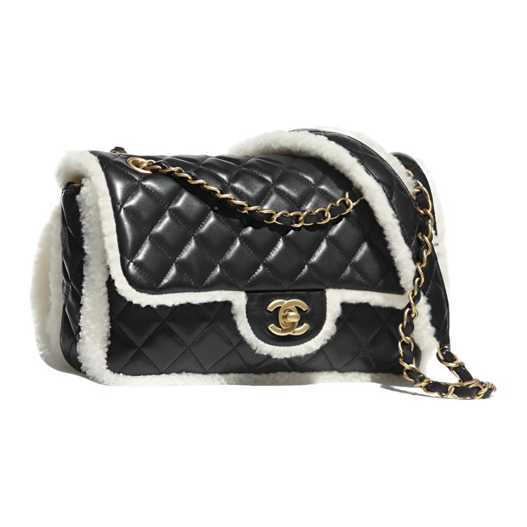 

CHANEL Барсетка из ягненка на цепочке