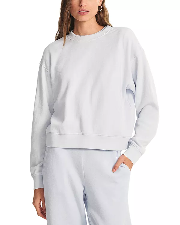 

Толстовка с длинными рукавами и круглым вырезом Velvet By Graham & Spencer, синий