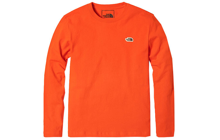 

Футболка унисекс оранжевая The North Face, оранжевый