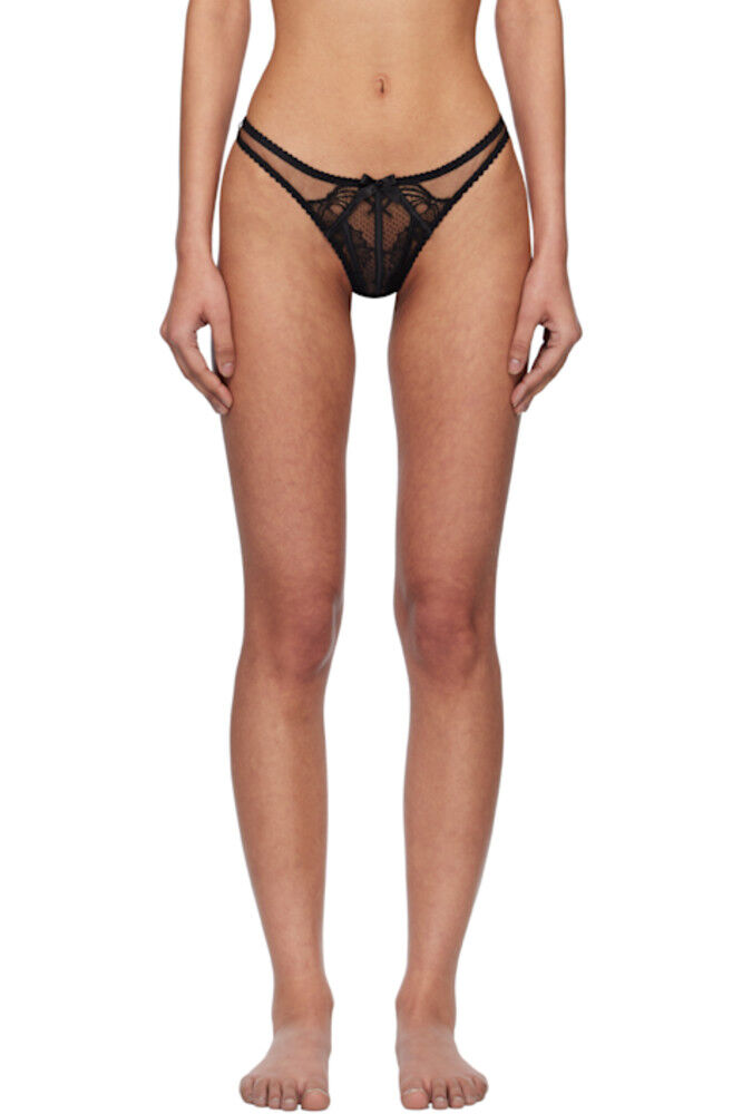 

Черные стринги Rozlyn Agent Provocateur