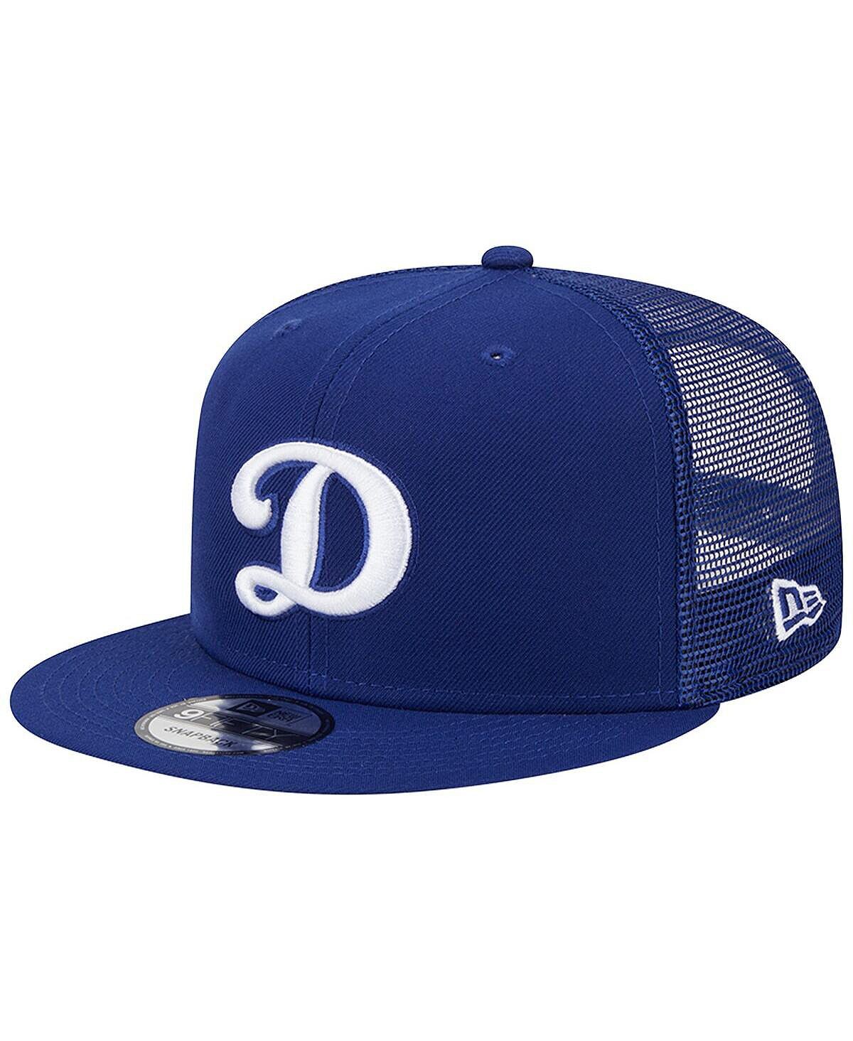 

Мужская кепка Snapback Royal Los Angeles Dodgers D Logo Team Color Trucker 9FIFTY New Era