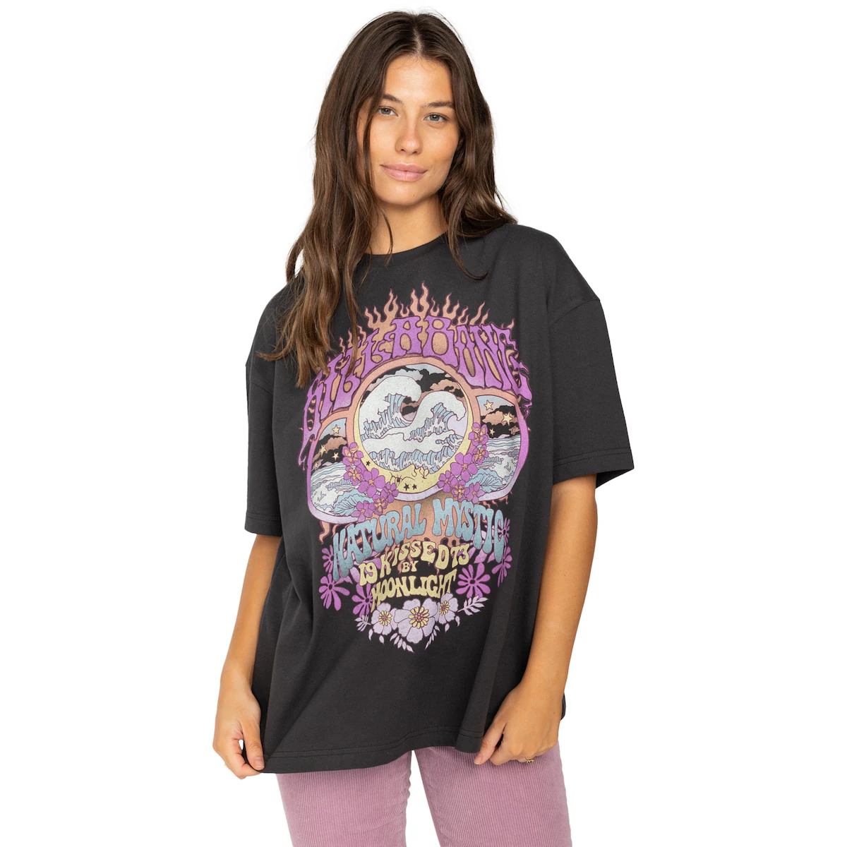 

Женская футболка Billabong Natural Mystic, черный