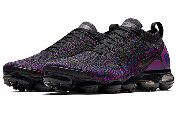 Кроссовки air vapormax flyknit 2 Nike, черный — фото 2