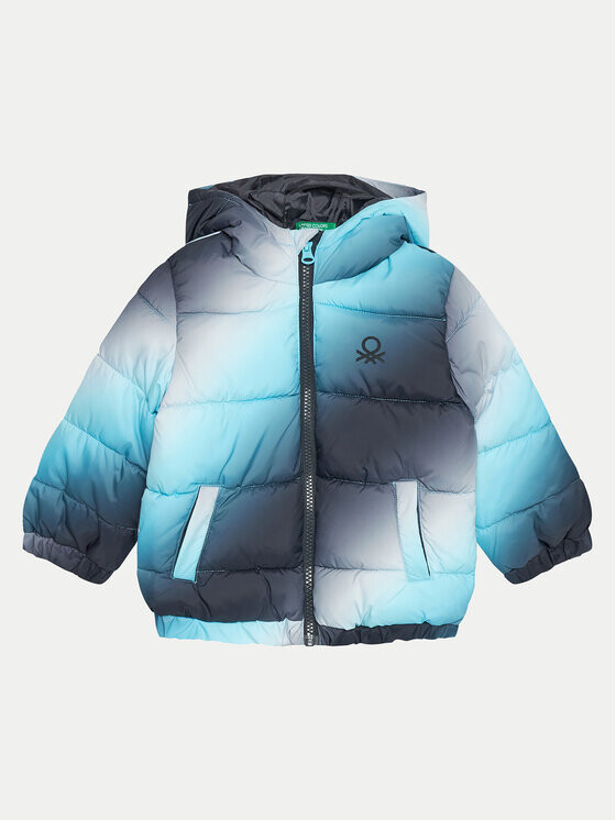 

Пуховик стандартного кроя United Colors Of Benetton, серый