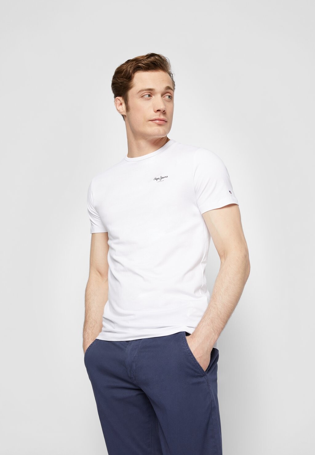 

Футболка базовая Original Pepe Jeans, белый