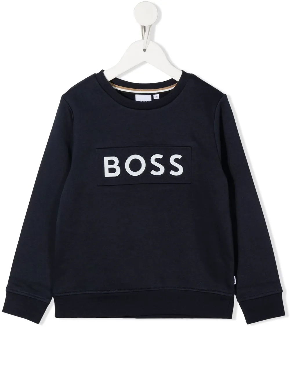 

Толстовка с логотипом BOSS Kidswear, синий