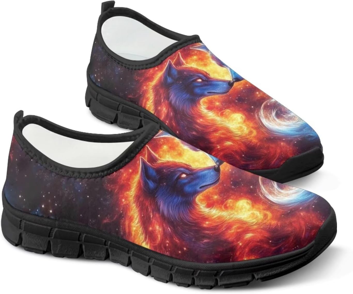 

Мужские слипоны, удобные кроссовки для бега, мужские прогулочные лоферы, дышащие Cugasmaru, Flame Wolf