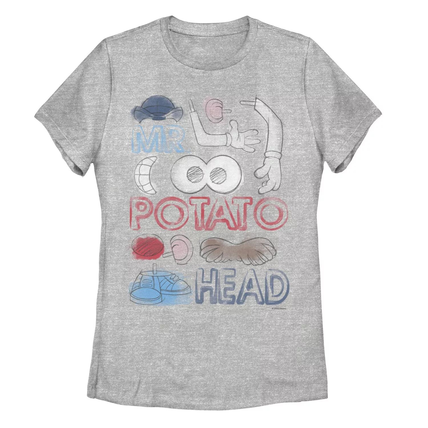 

Футболка Juniors Mr. Potato Head Pieces Licensed Character