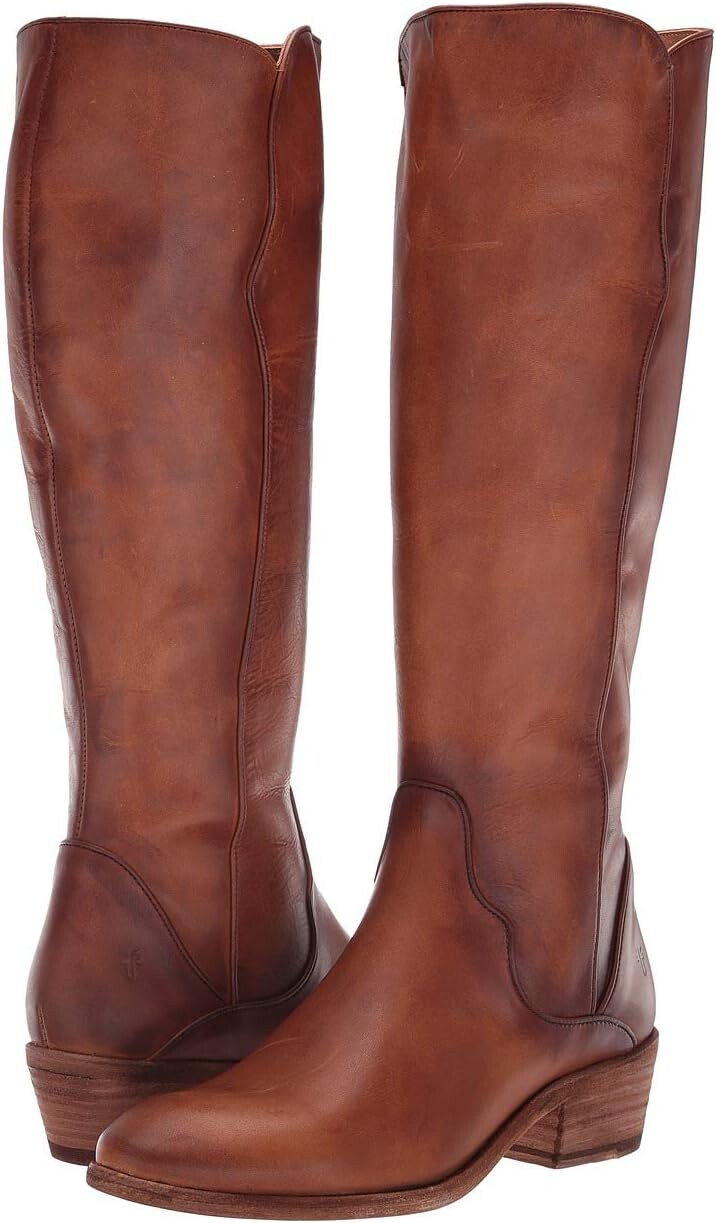Сапоги Carson Piping Tall Frye, цвет Caramel