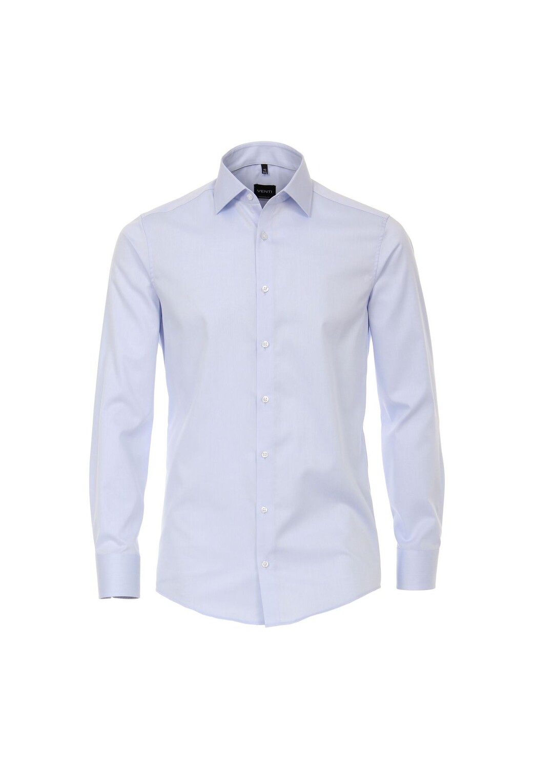 

Мужская деловая рубашка однотонного современного кроя Venti, цвет Hellblau
