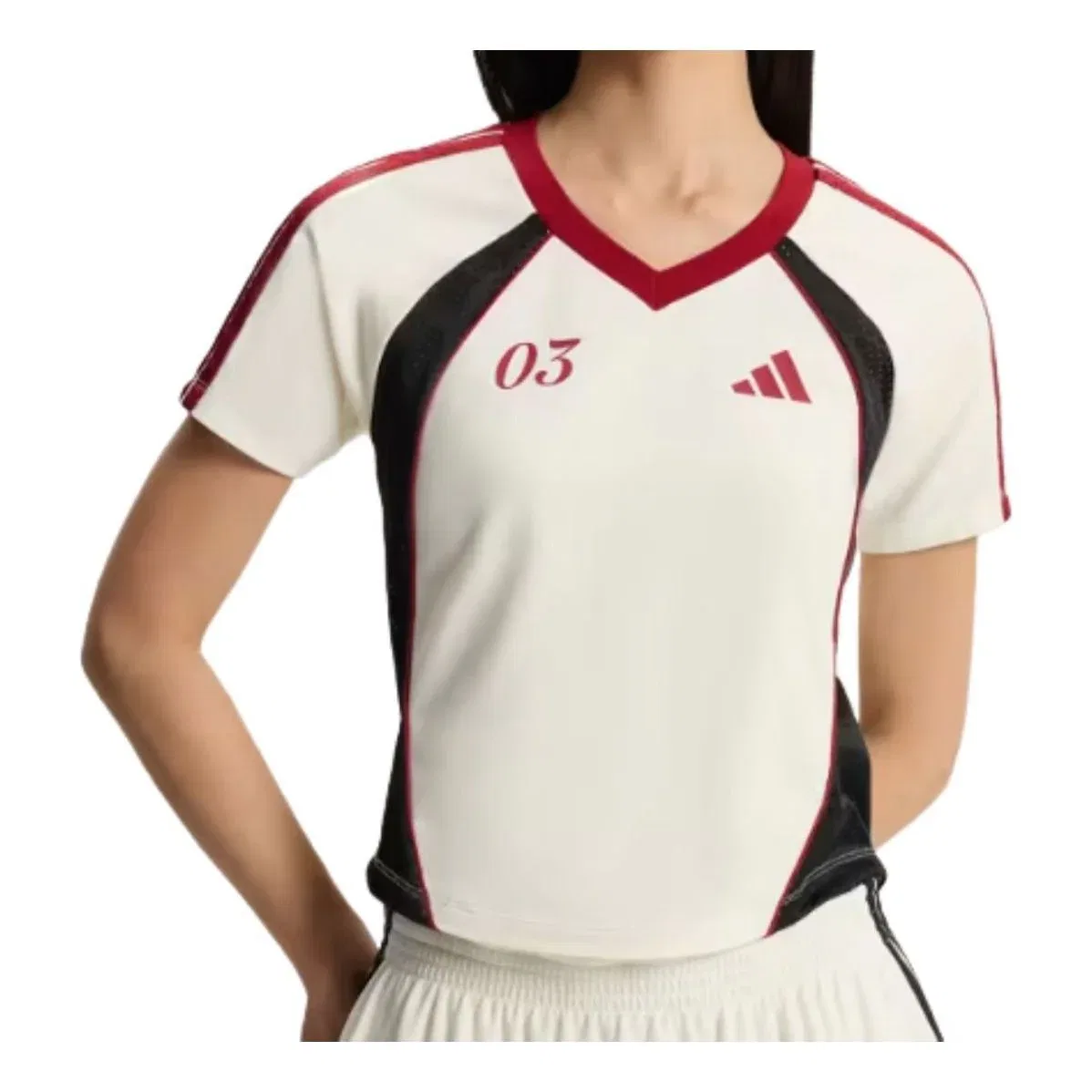 Футболка Adidas Slim Fit Tiro Tee, белый