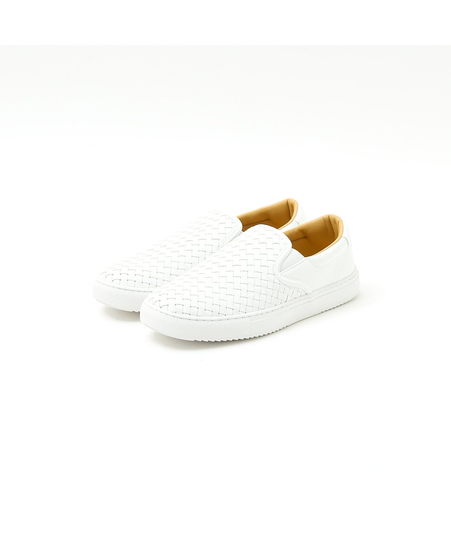 Слипоны с сетчатой подошвой и амортизацией Shark Sole AlfredoBANNISTER, White — фото 3