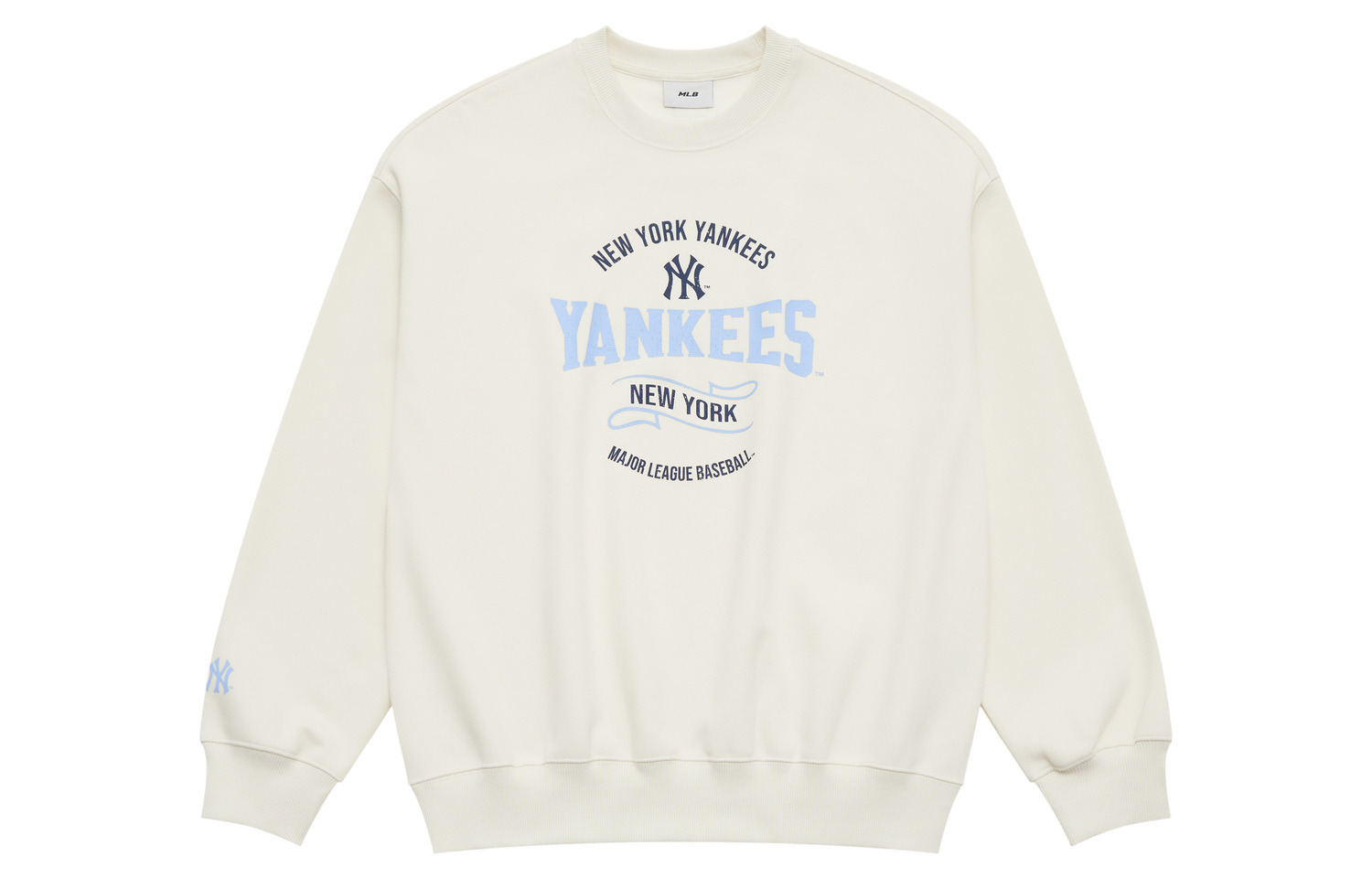 

MLB Свитшот unisex в стиле преппи коллекции New York Yankees SS25 cream