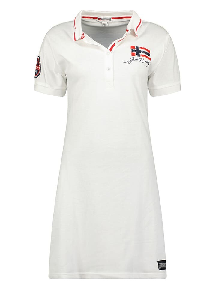 

Короткое платье Geographical Norway Polo, белый