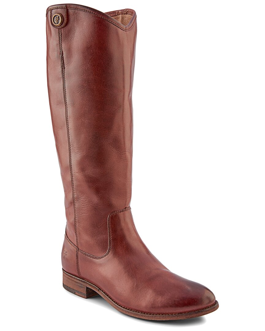 Кожаные сапоги Frye Melissa, коричневый