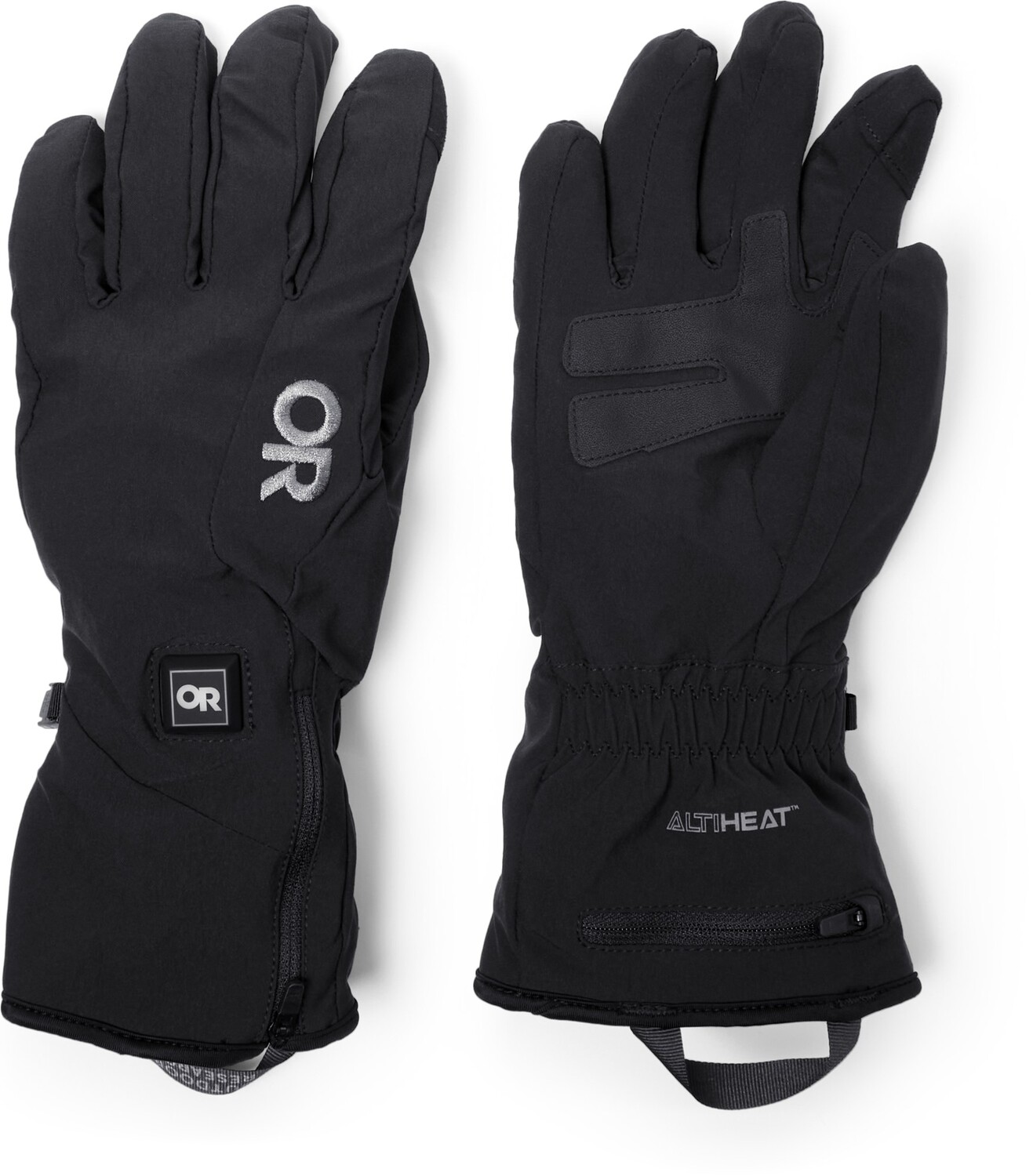 

Перчатки Sureshot Soft Shell с подогревом — мужские Outdoor Research, черный