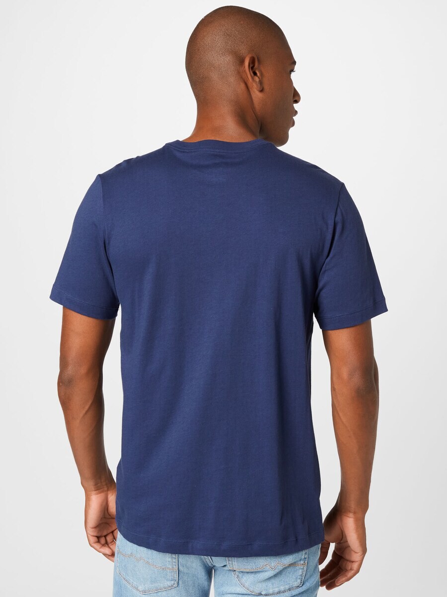 Классическая футболка Nike Sportswear Regular fit Shirt Swoosh, темно-синий — фото 4