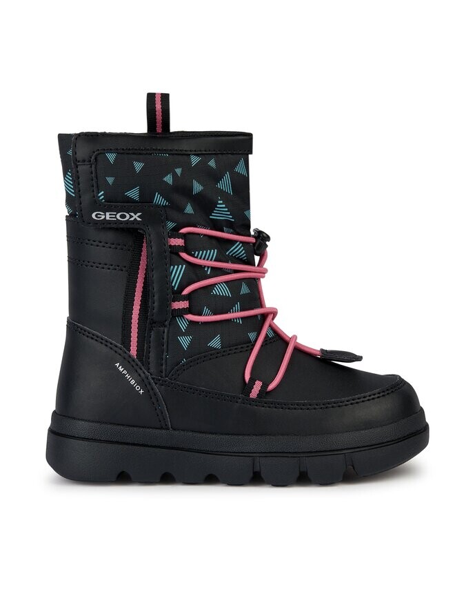 

Зимние ботинки Geox J Willaboom Girl B A J36HWC 0BCMN C0922 S, черный