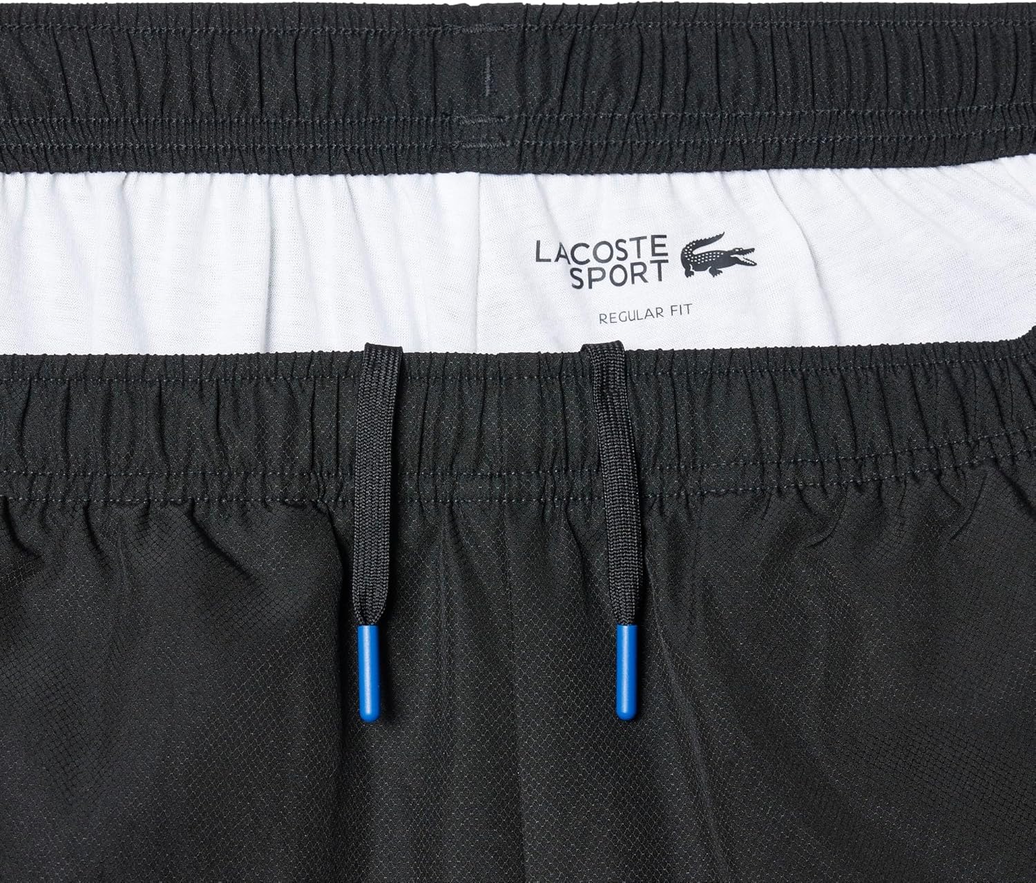 Брюки Lacoste, спортивные для тенниса, черные — фото 3