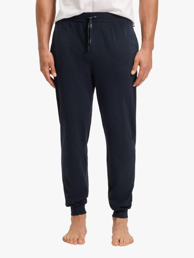 

Брюки для пижамы BOSS из хлопковой смеси с кулиской HUGO BOSS, Dark Blue