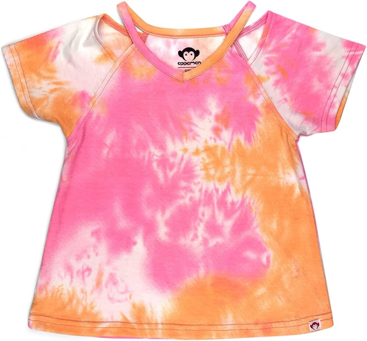 

Футболка Appaman Kari Short Sleeve Tee, цвет Spring Tie-Dye