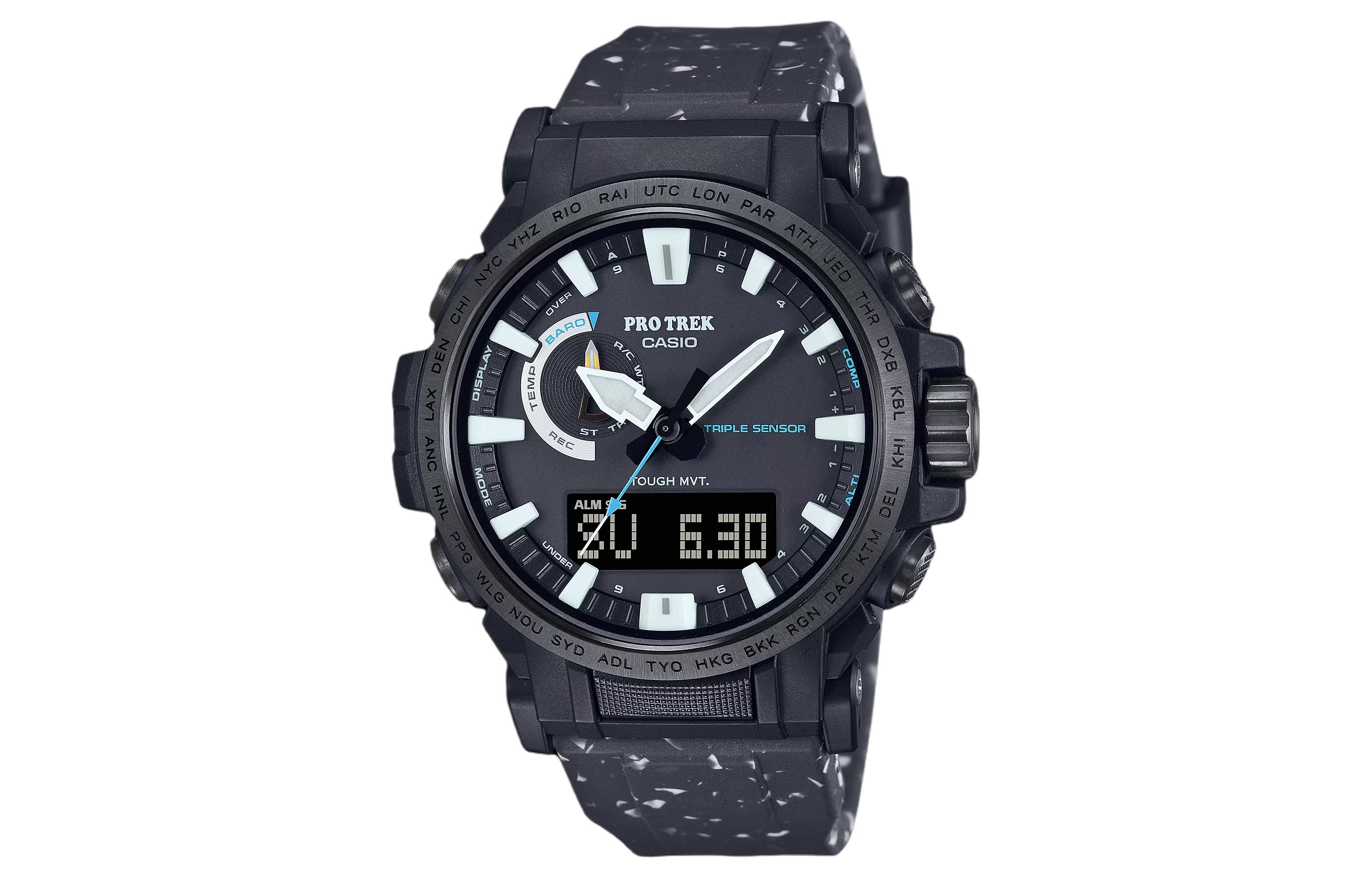 

CASIO Часы Unisex PRO TREK Black Watch PRW-61NJ-1JR, Black Dial