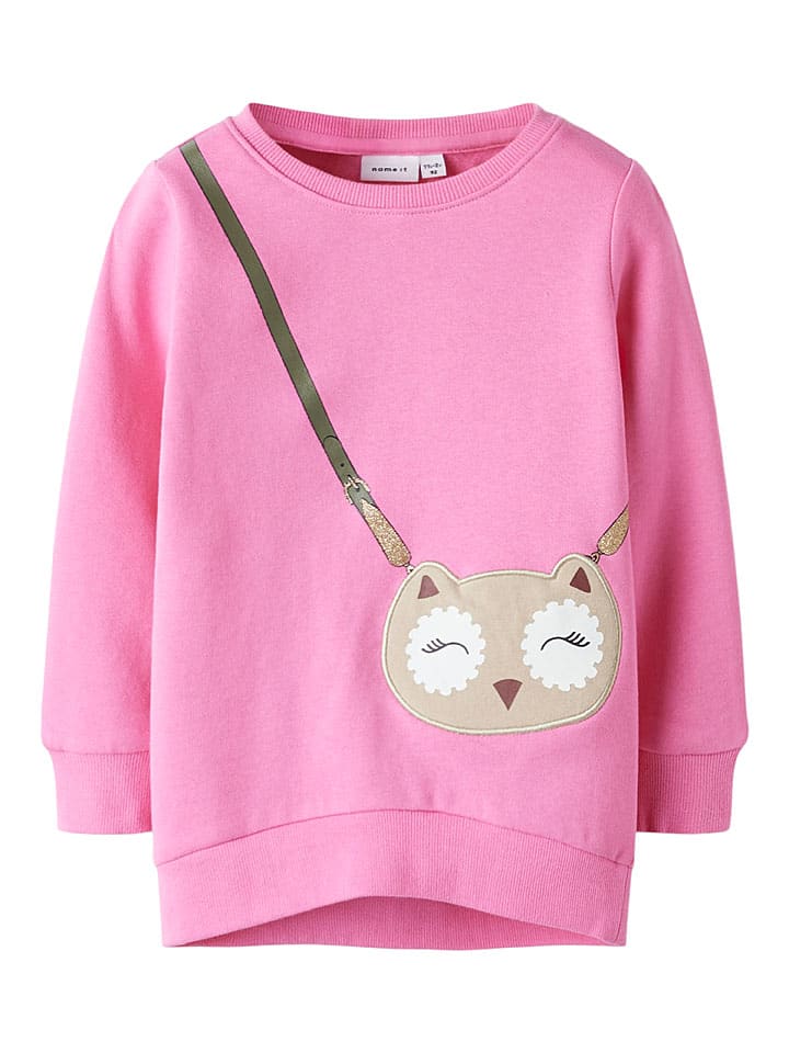 

Розовая толстовка name it