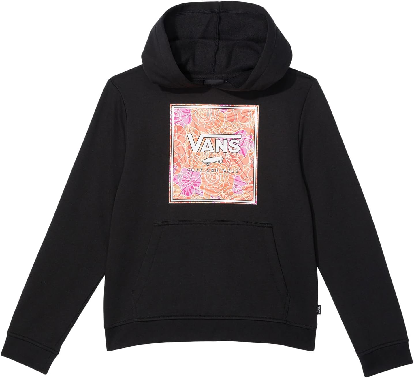 

Худи Vans Rose Camo Box Hoodie, черный