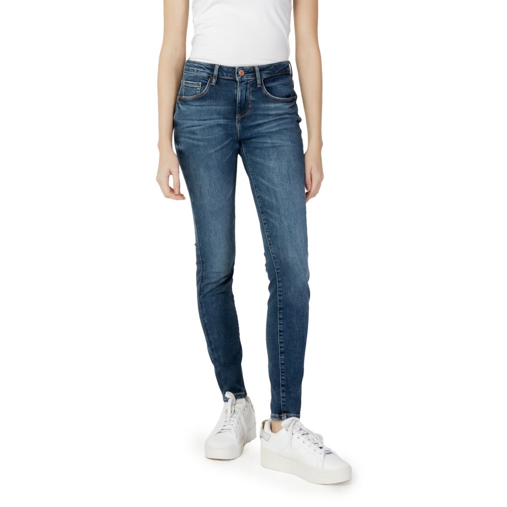 

Синие хлопковые джинсы и брюки GUESS