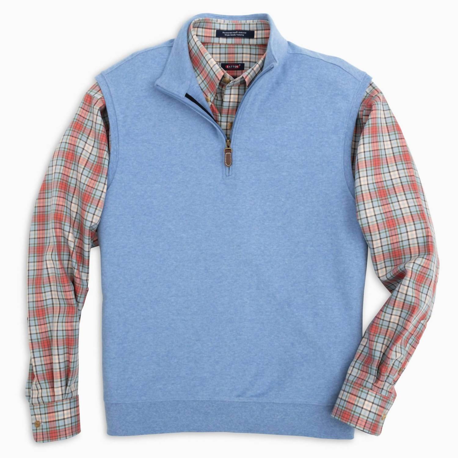

Мужской жилет Paulo Quarter Zip в цвете Silver Lake Jay Cotton, Серебристый, Мужской жилет Paulo Quarter Zip в цвете Silver Lake Jay Cotton