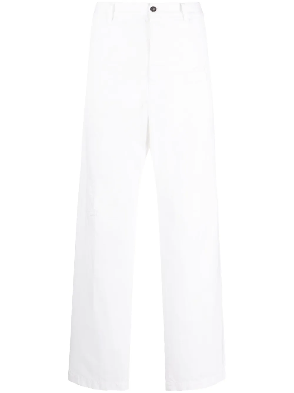 

Прямые брюки с логотипом DSQUARED2, белый